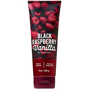 Bath and Body Works Black Raspberry Vanilla Triple Moisture Body Cream 8 Ounce