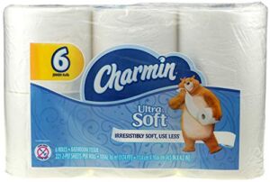 Charmin Ultra Soft Bathroom Tissue – 6 Jumbo Rolls