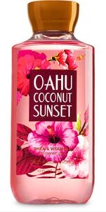 Bath Body Works Oahu Coconut Sunset 10.0 oz Shower Gel
