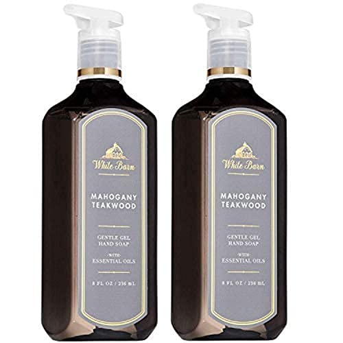 Bath and Body Works MAHOGANY TEAKWOOD Gentle Gel Hand Soap 8 Fluid Ounce, set of 2 | The Storepaperoomates Retail Market - Fast Affordable Shopping