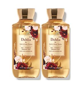 Bath & Body Works Dahlia Shower Gel Gift Sets 10 Oz 2 Pack (Dahlia)