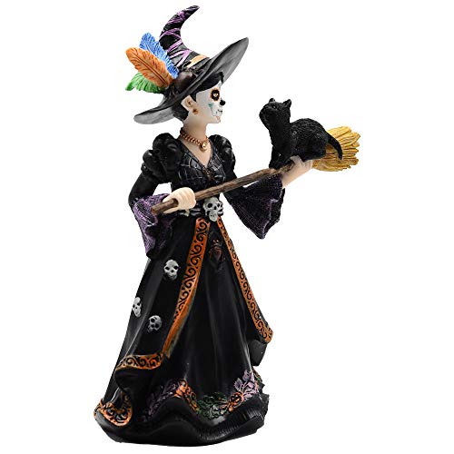 Comfy Hour Fairyland Collection 8″ Witch from The Day of The Dead, La Calavera Catrina, Día de Muertos, Halloween Figurine, Polyresin | The Storepaperoomates Retail Market - Fast Affordable Shopping