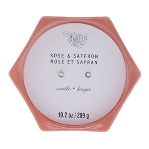 6 Pack: Rose & Saffron 2-Wick Jar Candle by Ashland®