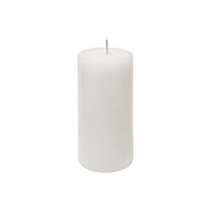 1 X Hanna’s 3×6 Pillar Candle (White Unscented) – 3×6-Unscented