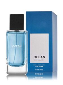 Bath and Body Works Ocean Cologne Men’s Collection New Packaging 3.4 Ounce
