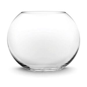 CYS EXCEL Glass Bubble Bowl (H-4.5″ W-5.5″, Approx. 1/4 Gal.) | Multiple Size Choices Fish Bowl Vase | Glass Round Bowl Terrarium | Globe Flower Vase Centerpiece