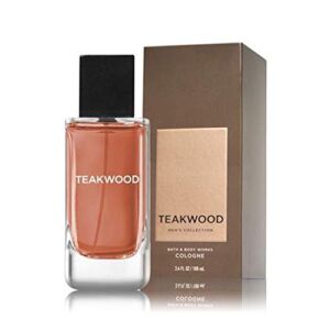 Teakwood by Bath and Body Works for Men – 3.4 oz Cologne Spray