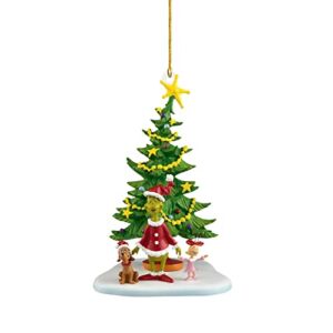 2D Acrylic Christmas Tree Hanging Ornaments Christmas Decorations Pendant Xmas Decor for Home Holiday New Year Party