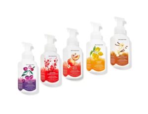 Bath and Body Works Foaming Hand Soaps – Set of 5 Gentle Foaming Soaps (Fresh & Fruity)