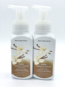 Bath and Body Works Gentle & Clean Foaming Hand Soap, 8.75 fl. oz. (Warm Vanilla Sugar, 2-Pack)