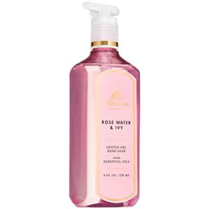 Bath and Body Works ROSE WATER & IVY Gentle Gel Hand Soap 8 Fluid Ounce