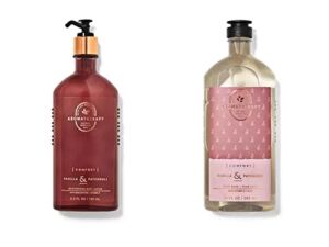 Bath & Body Works COMFORT – Vanilla & Patchouli Body Wash & Foam Bath and Lotion Set