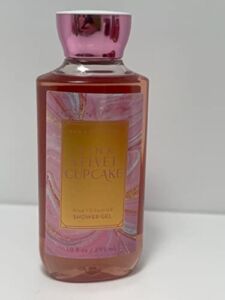 Bath and Body Works Pink Velvet Cupcake Shower Gel 10 Ounce Full Size Wash