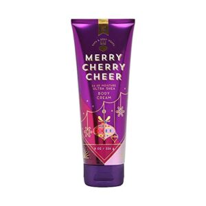Bath & Body Works Merry Cherry Cheer Ultra Shea Body Cream, 8 Ounce