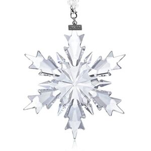 kese 2022 Annual Snowflake Crystal Ornaments (Clear, 2022)