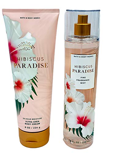 Bath & Body Works Holiday 2020 Fragrance Collection (Hibiscus Paradise MistShea Set, 2 pc Set) | The Storepaperoomates Retail Market - Fast Affordable Shopping