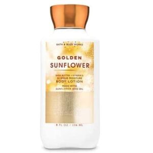 Bath and Body Works Golden Sunflower Body Lotion 8 Ounce Full Size Summer 2020