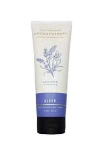 Bath and Body Works Aromatherapy SLEEP – LAVENDER VANILLA Body Cream 8 Ounce (Retired Fragrance)