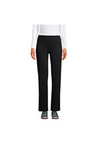 Lands’ End Womens Active Yoga Pants Black Tall X-Large