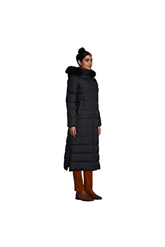 Lands’ End Womens Maxi Down Coat Black Tall Medium | The Storepaperoomates Retail Market - Fast Affordable Shopping