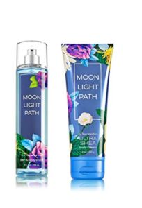 Bath & Body Works ~ Signature Collection ~ Moonlight Path~ Gift Set~ Fine Fragrance Mist & Ultra Shea Body Cream