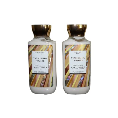 Bath and Body Works Gift Set of of 2 – 8 Fl Oz Lotion – (Twinkling Nights) | The Storepaperoomates Retail Market - Fast Affordable Shopping