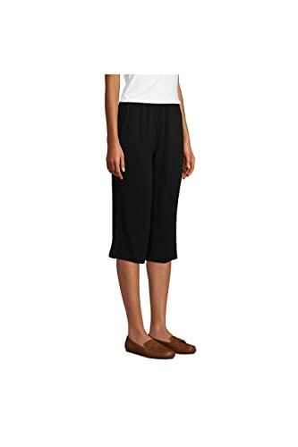 Lands’ End Women s Sport Knit Capri Pants Black Petite Large | The Storepaperoomates Retail Market - Fast Affordable Shopping
