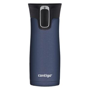 Contigo AUTOSEAL West Loop Vacuum-Insulated Stainless Steel Travel Mug with Easy-Clean Lid, 16 oz., Midnight Berry
