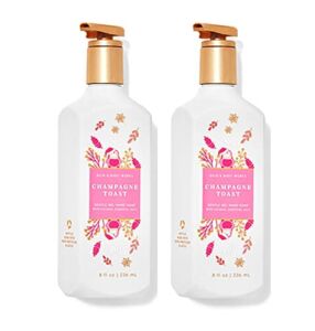 Bath & Body Works Deep Cleansing Gel Hand Soap 2 Pack 8 oz. (Champagne Toast)