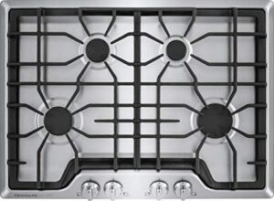 Frigidiare FGGC3045QS Gallery 30′ Gas Cooktop 4 Burners, Stainless Steel