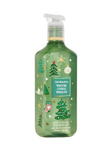 Bath and Body Works Winter Citrus Wreath Gentle Gel Hand Soap (2 Pack) – 8 fl oz / 236 mL Each