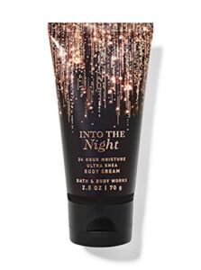 Bath and Body Works Into The Nights Travel Size Body Care – 2.5 Oz 24 Hour Moisture Body Cream (Into The Nights)