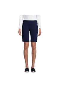 Lands’ End Womens Active Relaxed Active Short New Deep Sea Navy Regular X-Large