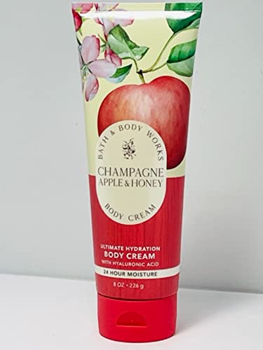 Bath & Body Works Champagne Apple & Honey Signature Collection Ultra Shea Body Cream 8 Ounce (Champagne Apple & Honey) | The Storepaperoomates Retail Market - Fast Affordable Shopping
