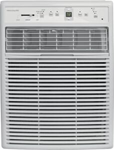 Frigidaire FFRS0822SE Window-Mounted Slider Casement Air Conditioner, 8,000 BTU with Multi-Speed Fan, Sleep Mode, Programmable Timer, Easy-to-Clean Washable Filter, in White