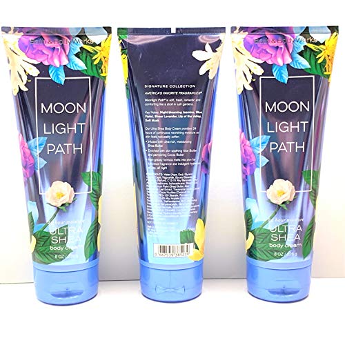 Bath & Body Works Moonlight Path Ultra Shea Body Cream Pack of 3 | The Storepaperoomates Retail Market - Fast Affordable Shopping