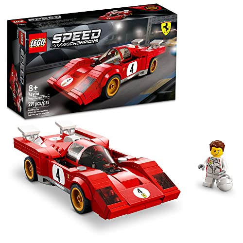 LEGO Speed Champions 1970 Ferrari 512 M 76906 Building Toy Set for Kids, Boys, and Girls Ages 8+ (291 Pieces) | The Storepaperoomates Retail Market - Fast Affordable Shopping