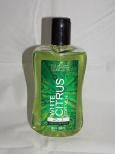 Bath & Body Works New White Citrus for Men 2 in1 Hair and Body Wash 10 fl oz