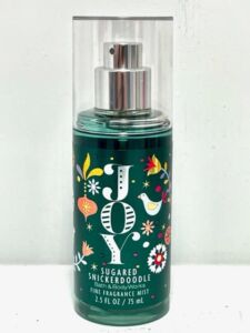 Bath and Body Works Joy Sugared Snickerdoodle Fine Fragrance Mist 2.5 Ounce Travel Size Body Spray