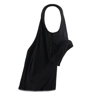 Pinless Instant Jersey Hijab Head Scarf Wrap Ready To Wear Stretch Jersey Turban Head Wraps