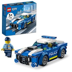 LEGO City Police Car 60312 Building Toy Set for Kids, Boys, and Girls Ages 5+ (94 Pieces)