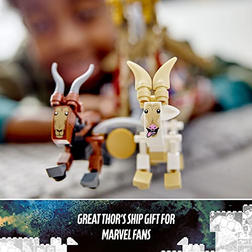 LEGO Marvel The Goat Boat 76208 Building Kit; Collectible Thor Construction Toy with 5 Minifigures for Kids Aged 8+ (564 Pieces) | The Storepaperoomates Retail Market - Fast Affordable Shopping
