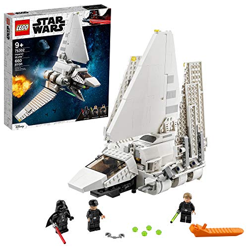 LEGO Star Wars Imperial Shuttle 75302 Building Kit; Awesome Building Toy for Kids Featuring Luke Skywalker and Darth Vader; Great Gift Idea for Star Wars Fans Aged 9 and Up, New 2021 (660 Pieces) | The Storepaperoomates Retail Market - Fast Affordable Shopping