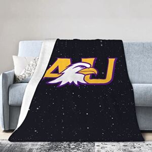 Ashland University Logo Blanket Large Luxury Fleece Soft Anti-Static Anti-Pilling Flannel Bed Blanket