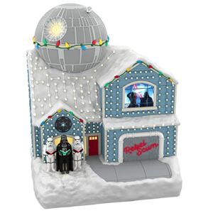 Hallmark Keepsake Christmas Ornament 2022, Star Wars The Merriest House in The Galaxy, Music with Light, May The 4th Be with You