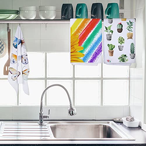 Sublimation Blank Towels, DIY Microfiber Kitchen Towels, Modern Multi Purpose Dish Towels for Kitchen Cleaning, 16 x 24 Inch (3 Pieces) | The Storepaperoomates Retail Market - Fast Affordable Shopping