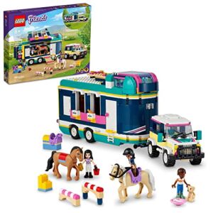 LEGO Friends Horse Show Trailer 41722 Building Toy Set for Girls, Boys, and Kids Ages 8+ (989 Pieces)