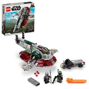 LEGO Star Wars Boba Fett’s Starship 75312 Building Toy Set for Kids, Boys, and Girls Ages 9+ (593 Pieces)