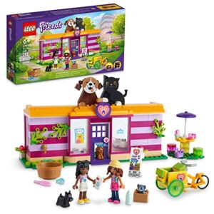 LEGO Friends Pet Adoption Café 41699 Building Toy Set for Kids, Girls, and Boys Ages 6+ (292 Pieces)
