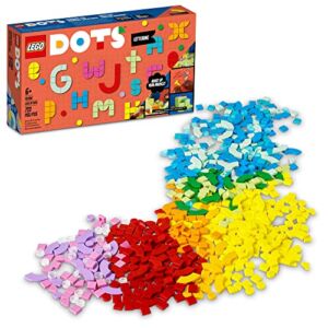 LEGO DOTS Lots of DOTS – Lettering 41950 Building Toy Set for Kids, Girls, and Boys Ages 6+ (722 Pieces)